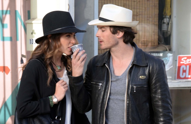Ian Somerhalder y Nikki Reed, como dos gotas de agua