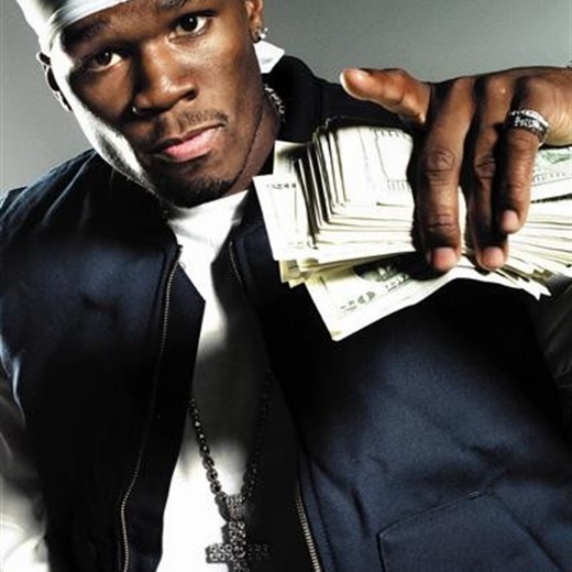 El rapero 50 Cent ha batido a otras superestrellas del mundo de la música...