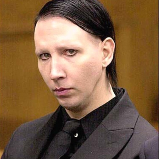Así es Marilyn Manson sin maquillaje