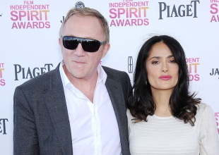 Salma Hayek no deja que su marido le pague las facturas