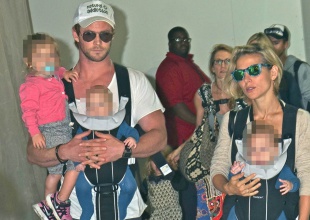Chris Hemsworth y Elsa Pataky son unos padres con 'superpoderes'
