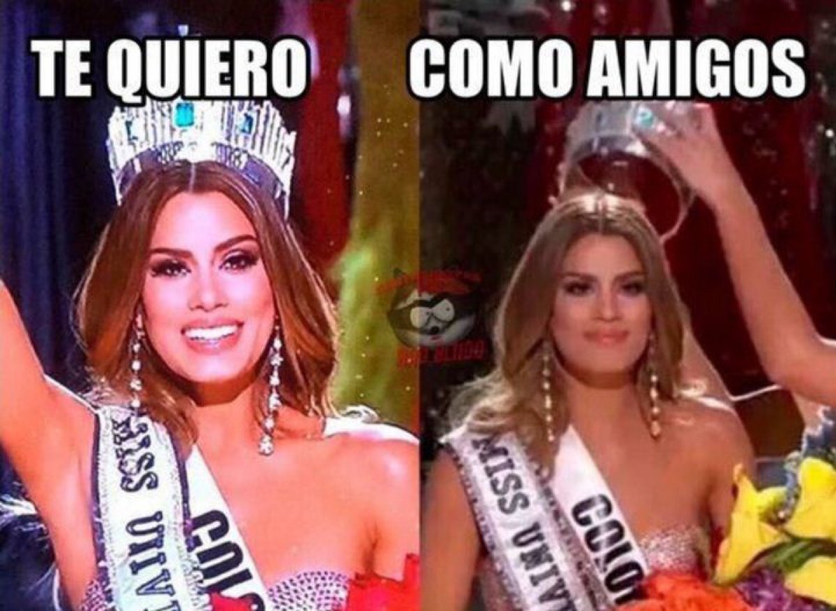 Un Miss Universo algo confuso