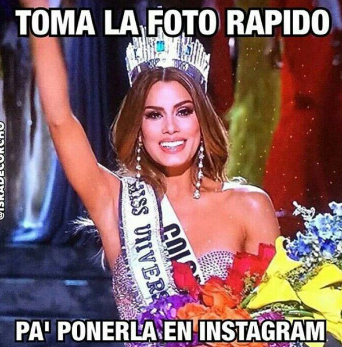 Un Miss Universo algo confuso