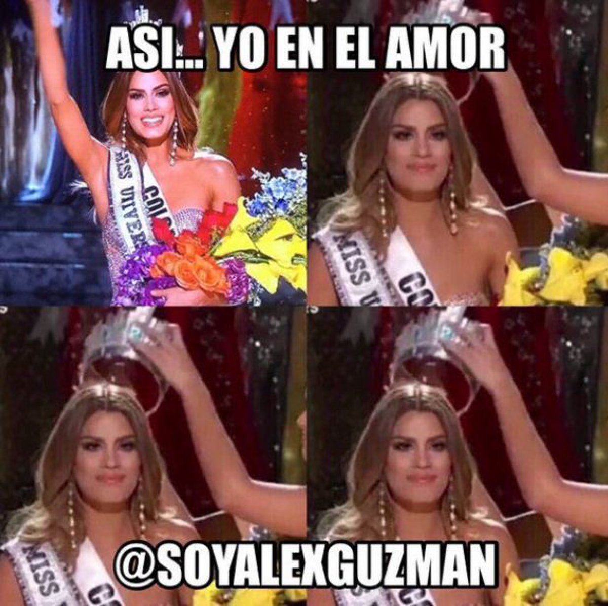 Un Miss Universo algo confuso