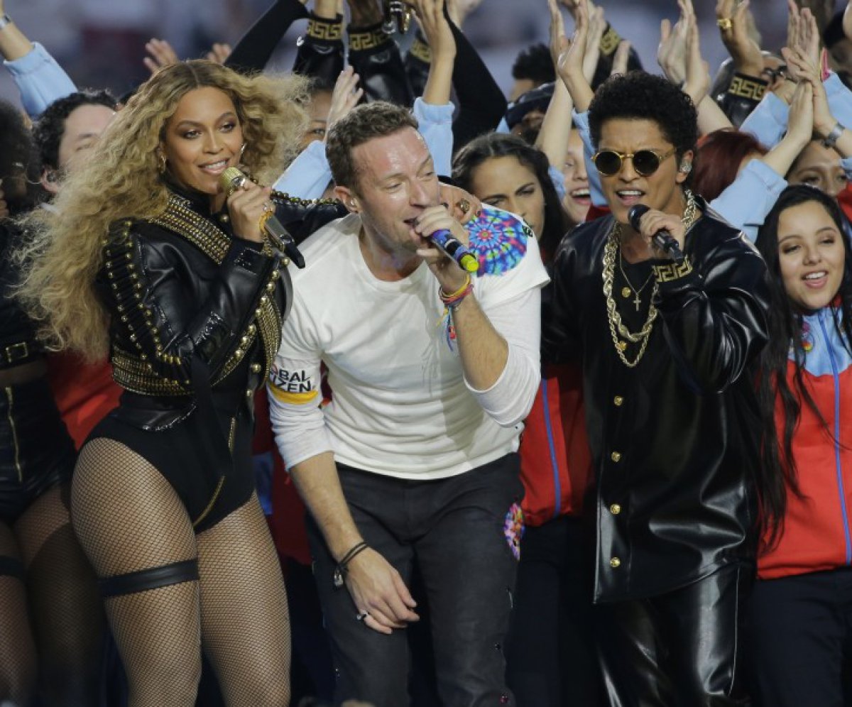 ¡Coldplay, Bruno Mars, Beyonce y Gaga!