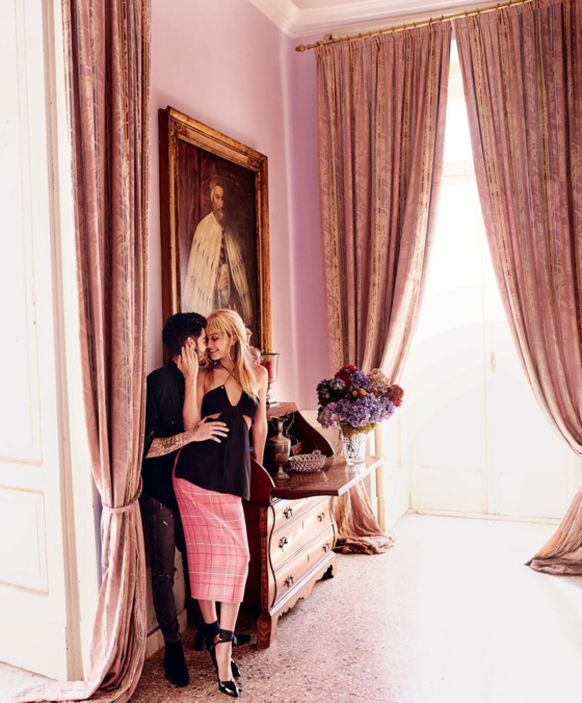 Zayn y Gigi para Vogue