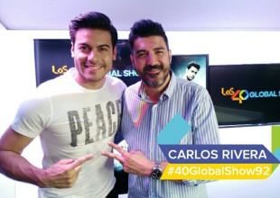 Carlos Rivera en Los 40 Global Show