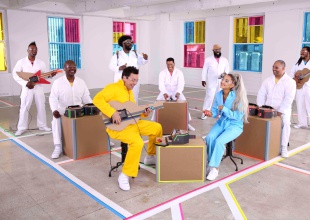 Nintendo Labo + Ariana Grande + Jimmy Fallon