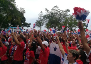 Primer Juego de Panamá en el mundial