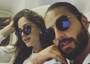 La fiesta de Maluma en pleno vuelo
