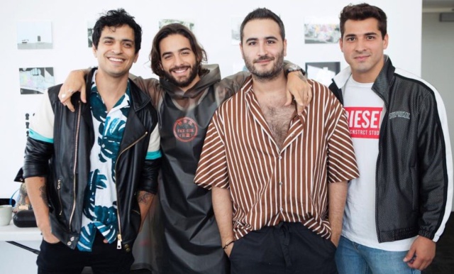 Reik y Maluma cantan a los "Amigos con Derecho"