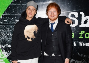 ¡Ed Sheeran y Justin Bieber juntos!