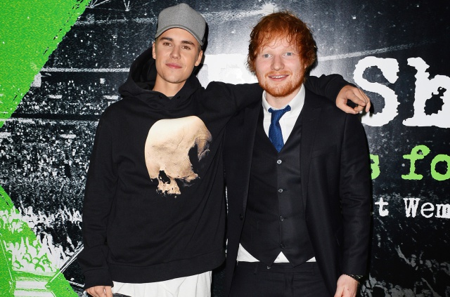 ¡Ed Sheeran y Justin Bieber juntos!