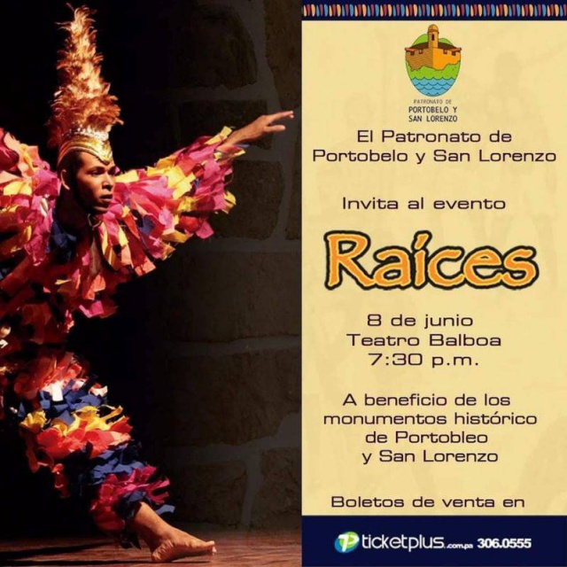 El Patronato de Portobelo y San Lorenzo, está llevando a cabo el musical folklórico “Raíces”