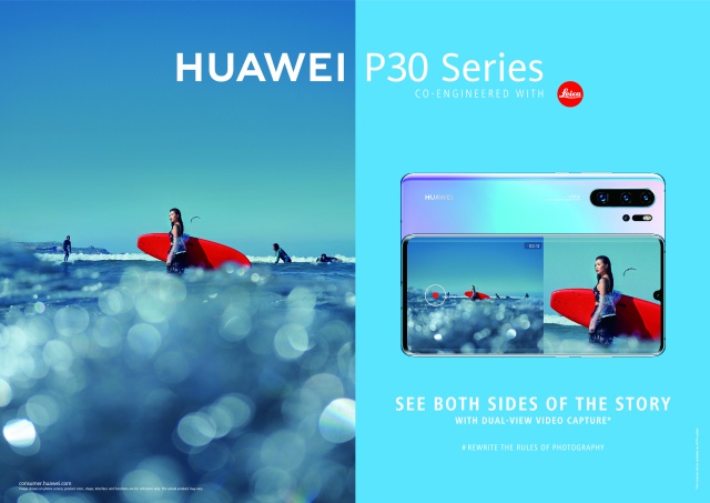 Modo de cámara Dual-View en Huawei