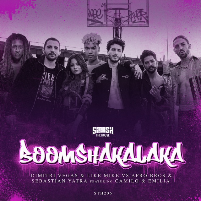 “Boom Shakalaka” de Sebastian Yatra junto a Dimitri Vegas & Like Mike, Afro Bros, Camilo y Emilia