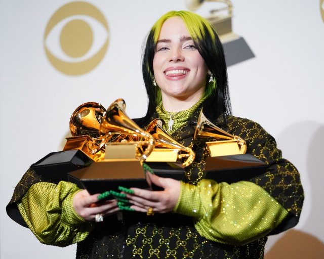 Ganadores de los Grammy 2020, Billie Eilish