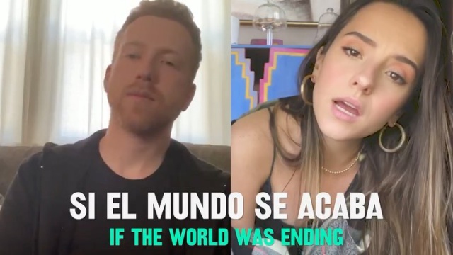 If The World Was Ending (Spanglish Version) JP Saxe Feat. Evaluna Montaner