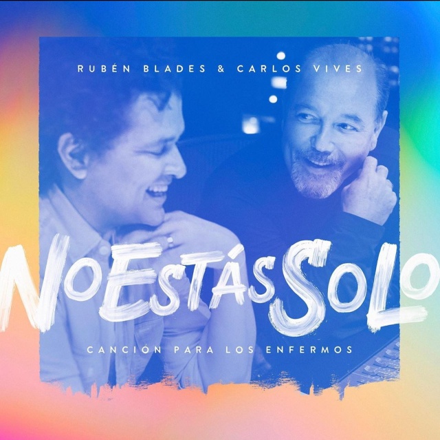 Rubén Blades y Carlos Vives en "No Estás Solo"