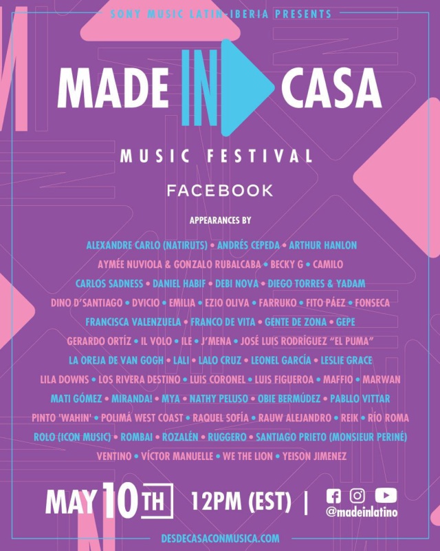 #DesdeCasaConMusica Music Festival
