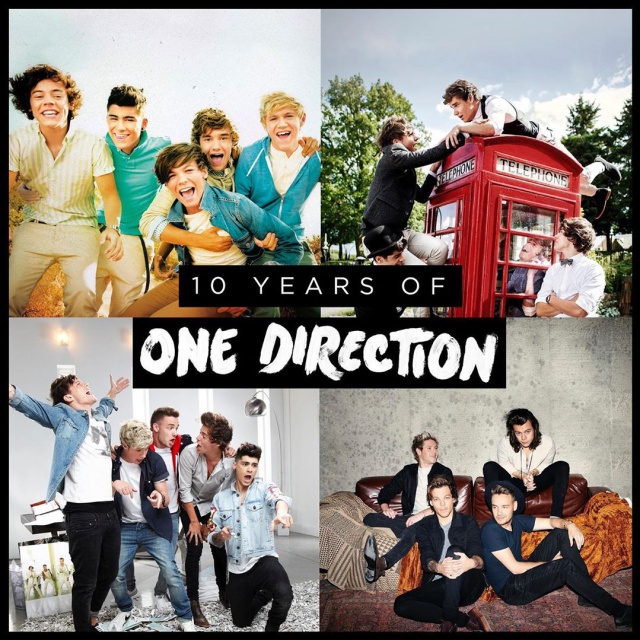 10 años de One Direction