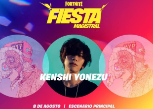 Kenshi Yonezu en Party Royale de Fortnite