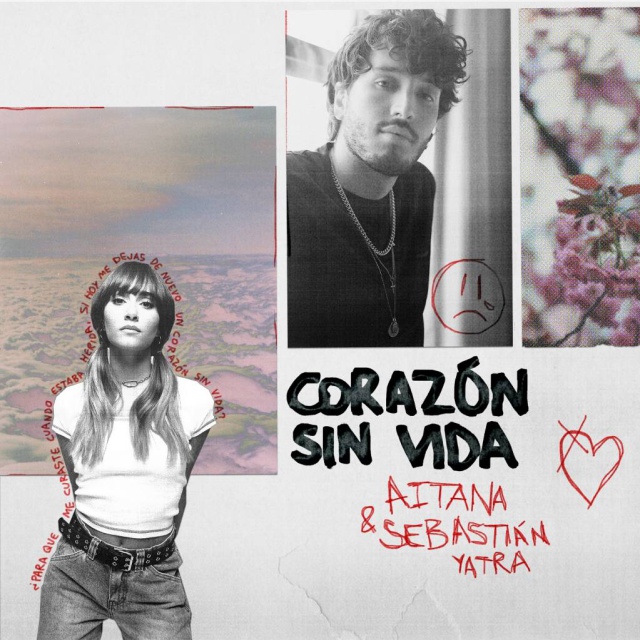Aitana junto a Sebastian Yatra en “Corazón sin vida