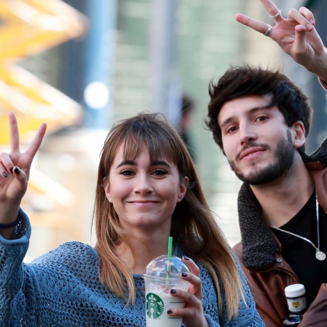 Aitana y Sebastián Yatra se montan su propio ‘Carpool Karaoke’