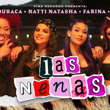 Natti Natasha presenta "Las Nenas" junto a Cazzu, Farina y La Duraca
