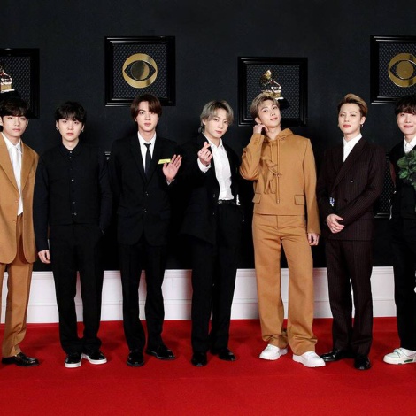 BTS, el primer grupo K-Pop en asistir a los GRAMMY