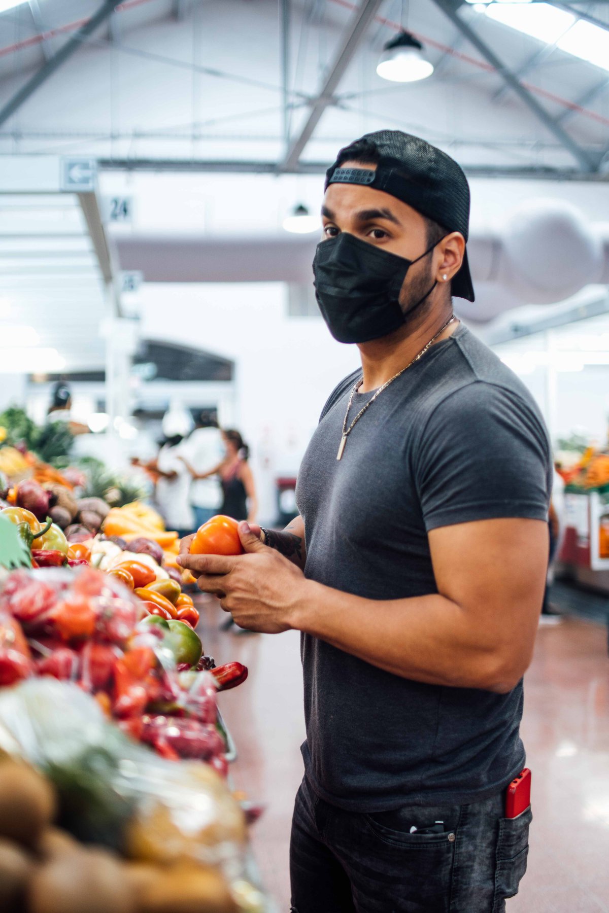 Llegamos al Mercado San Felipe Neri