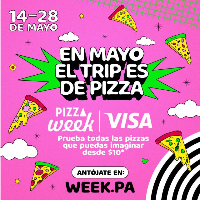 ¡Ya llegó Pizza Week!