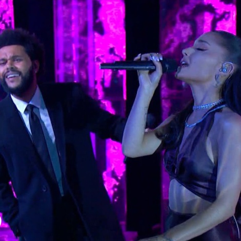 Gran presentación: The Weeknd & Ariana Grande con Save Your Tears