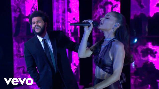 Gran presentación: The Weeknd & Ariana Grande con Save Your Tears